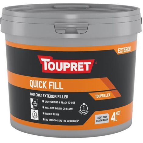 Toupret TTTLX04GB Quick Fill Exterior 4 Litre TOUTTTLX04