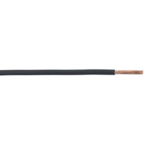 Sealey Automotive Cable Thin Wall Single 2mm� 28/0.30mm 50m Black AC2830BK
