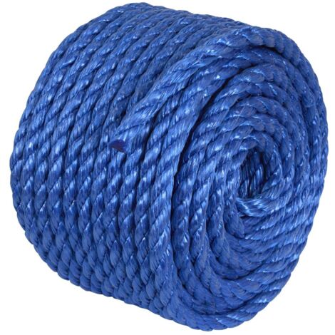 Sealey PR1030 10mm x 30m Polypropylene Split Film Twisted Rope, Blue