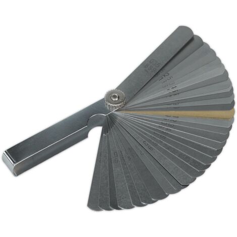 Sealey Siegen Dual Marked Feeler Gauge 32 Blade S0514