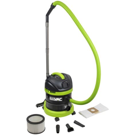 Sealey PC150BV BuilderVac 15L M Class Vacuum Cleaner Wet & Dry with Stainless Steel Drum 1400W/230V (1/5)