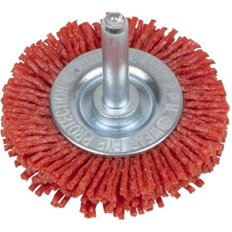 Sealey NFBC50 50mm Nylon Filament Circular Brush with 6mm Shaft (1/5)
