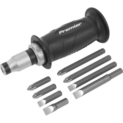Sealey Premier Impact Driver Set with Protection Grip 10pc AK2082