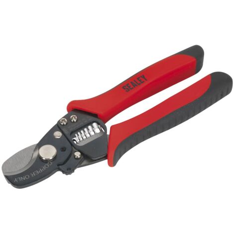 Sealey Wire Stripping Cutting Pliers Cuts 10.7mm Strips 0.5-6mm² AK2266