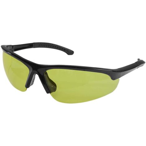 Sealey 9215 Zante Style Amber Lens Safety Glasses with Flexi Arms (1/2)