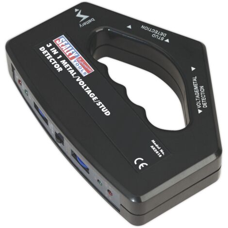 Sealey AK2018 3-in-1 Metal Voltage and Stud Detector with 9v Battery (1/2)