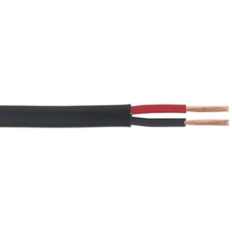 Sealey Automotive Cable Thick Wall Flat Twin 2 x 1mm� 14/0.30mm 30m Black AC1430TWTK (1/3)
