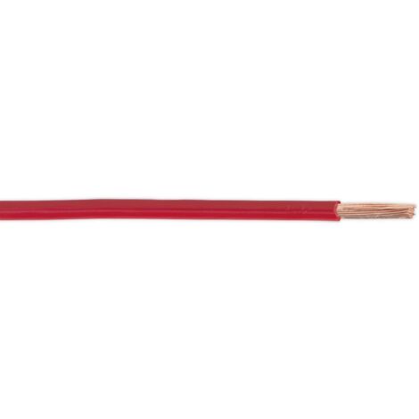 Sealey Automotive Cable Thin Wall Single 3mm� 44/0.30mm 30m Red AC4430RE