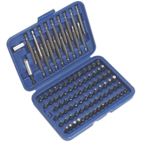 Sealey Premier Power Tool/Security Bit Set, Long & Short 99pc AK2099