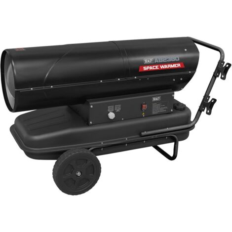 Sealey Space Warmer&reg Kerosene/Diesel Heater 240,000Btu/hr with Wheels AB2380