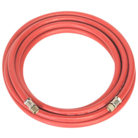 Sealey Air Line Hose 5m x 8mm With 1/4""BSP Unions AHC5