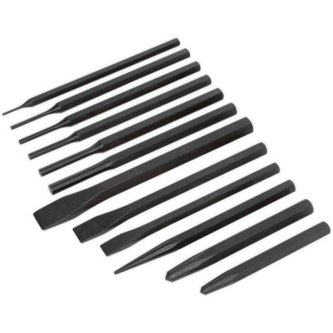 Sealey Siegen Punch & Chisel Set 12pc S0802 (1/2)