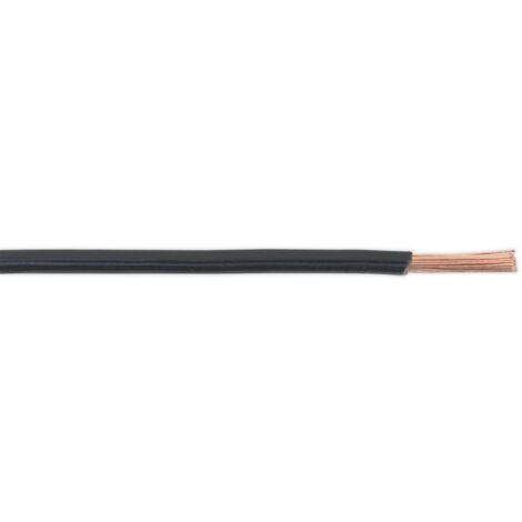 Sealey Automotive Cable Thin Wall Single 3mm� 44/0.30mm 30m Black AC4430BK