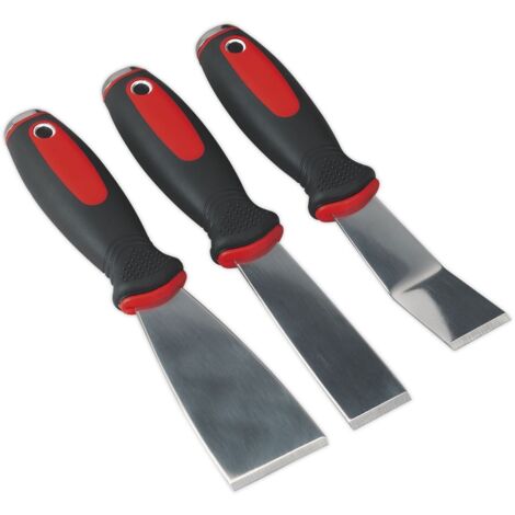 Sealey AK523 Rigid Blade Scraper Set 3pc (1/4)