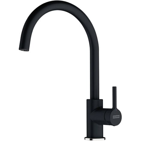 Franke Lina Sink Kitchen Mixer Tap in Black Onyx