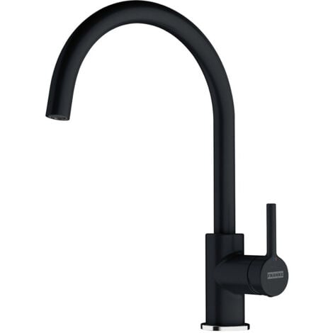 Franke Lina Sink Kitchen Mixer Tap in Black Onyx