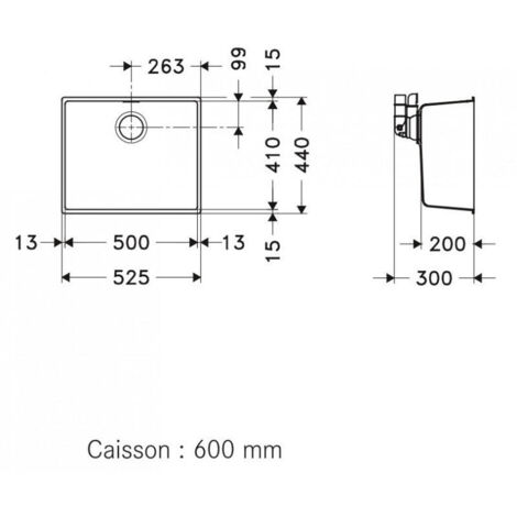 Franke Sirius - SID 110-50 Tectonite Carbon Undermount sink (125.0363.789)