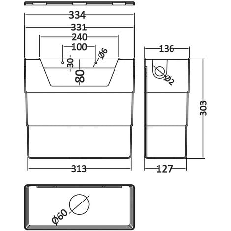 Square Rimless Back to Wall Toilet Pan with Soft Close Seat & Concealed Cistern Black Plate Button
