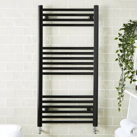 300x1200mm Straight Matt Back Heated Towel Warmer Ladder Rail Radiator