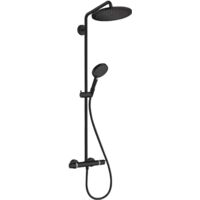 Hansgrohe Croma Showerpipe 280 Rain Shower System -Matt Black