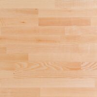 Solid Ash Wooden Worktop Upstand 3M x 80mm x 18mm
