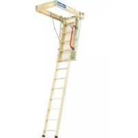 Keylite Wooden Loft Ladder 700 x 1200 - Height 2800 Segments 3 KYL 08 1 person Install