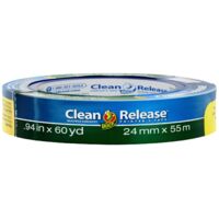 Shurtape Duck® Clean Release Masking Tape 24mm x 55m (SHU240193) – High-Quality Painter's Tape for Precise Edges and Clean Removal