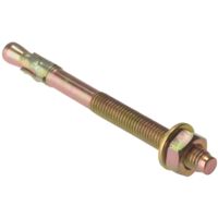 High-Strength M12x80mm Metal Anchor Bolts for Heavy-Duty Construction - ForgeFast 5TB1280