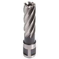 Evolution Heavy-Duty 15mm x 50mm Cyclone Annular Mag Drill Cutter with Long 15mm Broaching Cutter (Made in Britain)