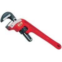 RIDGID 31055 Heavy-Duty End Pipe Wrench, 8-inch (200mm) Capacity, 25mm Jaw Opening