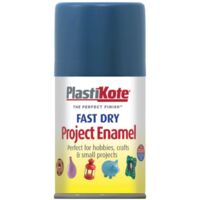 PlastiKote 440.0001240.046 Fast Dry Enamel Aerosol in Harbour Blue – 100ml