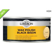 Liberon Black Bison Wax Paste Neutral - 500ml High-Quality Natural Finish for Wood and Furniture