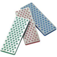 DMT W7EFC Mini Whetstone Set of Three – 70mm Sharpening Stones for Precision Edge Maintenance