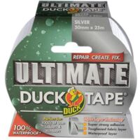 Premium Shurtape Duck Tape Ultimate 50mm x 25m Silver - Heavy-Duty Multi-Purpose Adhesive Tape