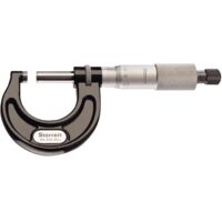 Starrett 436.1MXRL-50 Outside Micrometer, 25-50mm Measurement Range, 0.01mm Graduation, Precision Tool