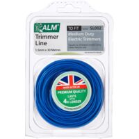 ALM Medium-Duty Trimmer Line 1.5mm x 30m – Compatible with All Trimmer Models and Manufacturers, Blue