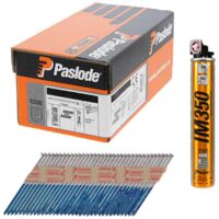 Paslode 3.1 x 75mm 350+ Smooth Nails HD Galvanised Finish (Box 1100 + 1 Fuel Cell) PAS141265