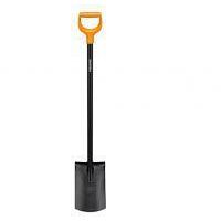 Fiskars 1066717 Solid Metal Rounded Spade Shovel FSK1066717