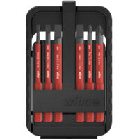 Wiha bit set slimBit electric slotted, Phillips 6 pcs. I incl. I slimBit box I flexible, compact, mobile I VDE tested (43159)