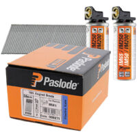 Paslode Angled Brad Nail Fuel Pack F16 x 38mm Galv QTY 2,000