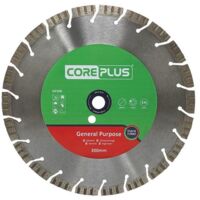 CorePlus GP300 General-Purpose Hybrid Turbo Diamond Blade 300mm CORDBGP300