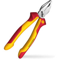 Wiha Combination pliers Professional electric with DynamicJoint® and OptiGrip with extra long cutting edge 180 mm, 7" (27418)