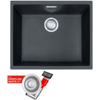 Franke Sirius SID 110-50 Unterbauspüle Tectonite Carbon – Unterbau-Küchenspüle, Modell 125.0363.789