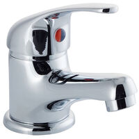 Luxury Modern Mini Mono Basin Mixer - Chrome