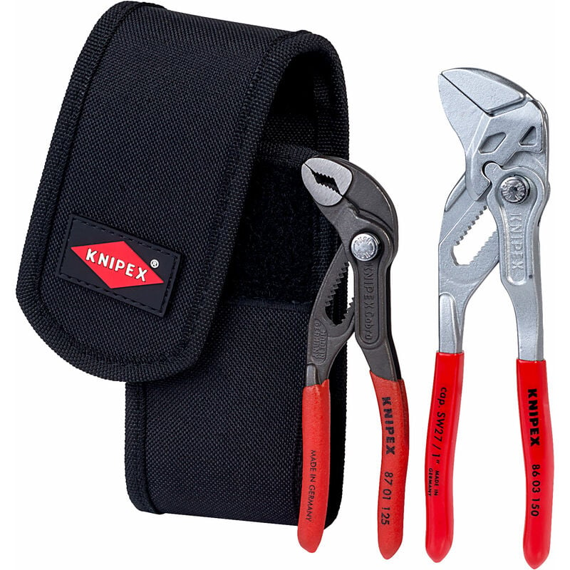 Knipex 00 20 72 V01 Minis In Belt Pouch Pliers Set Piece