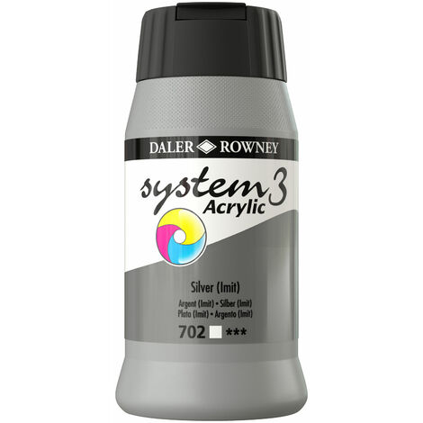 Daler-Rowney System3 Acrylic Gesso Primer 1L White