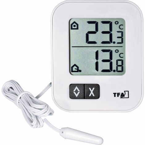 Station météo TFA Digital Window Thermometer Vision