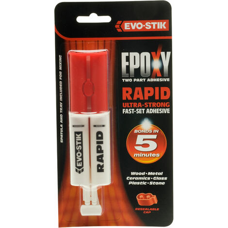 Evo-Stik 30613670 Rapid Set Syringe 25ml