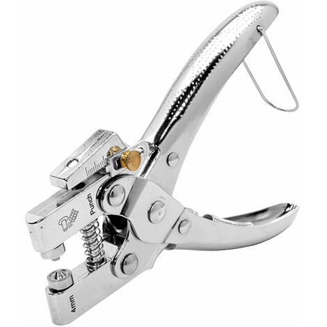 Leather Hole Punch Plier Punch With 6 Sizes Heavy Duty Revolving