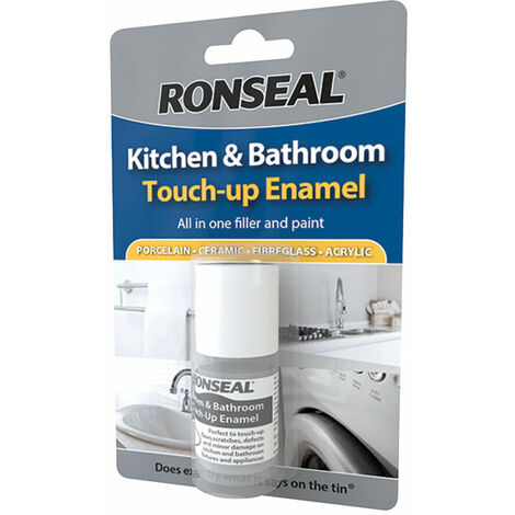 Ronseal 35109 Kitchen & Bathroom Touch-Up Enamel 10ml